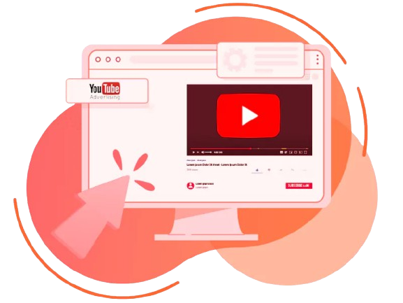 YouTube Reach Marketing Illustration